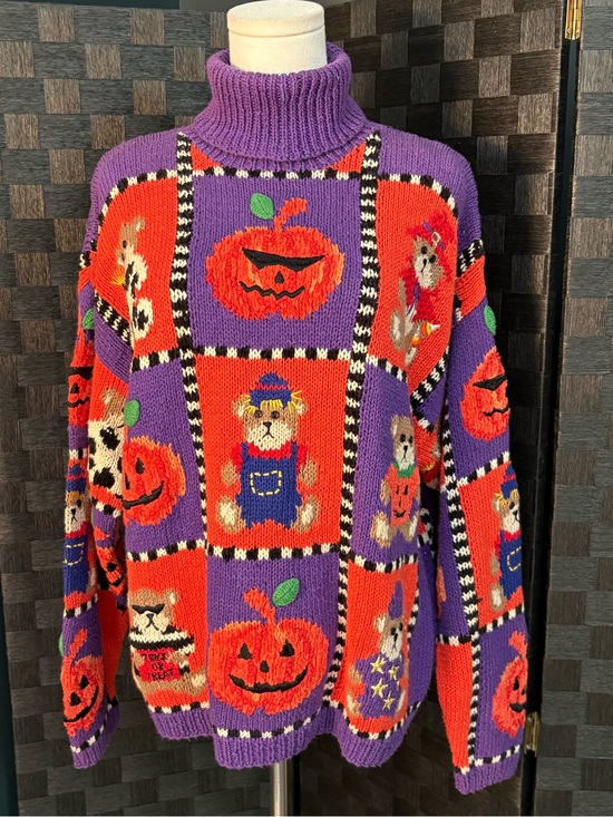 Marisa Christina Sweaters - Vtg Marisa Christina Turtleneck Sweater Haul Out the Halloween